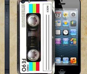 Casette For Apple Phone, IPhone 4/4S Case, IPhone 5 Case, Cover Plastic